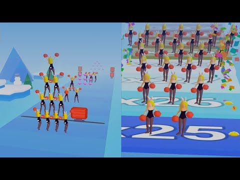 Video guide by Hiwos Gaming: Cheerleader Run 3d Level 111 #cheerleaderrun3d