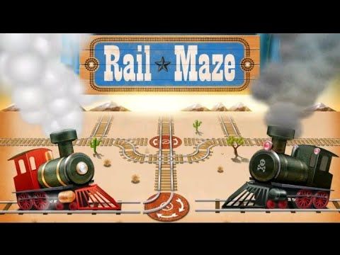Video guide by Games School: Rail Maze Level 110 #railmaze