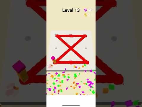 Video guide by RebelYelliex Gaming: Line Paint! Level 13 #linepaint