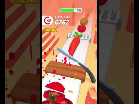 Video guide by All Things GAMING: Slices Level 134 #slices