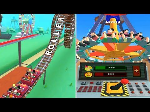 Video guide by Frederick Gaming: Theme Park Fun 3D!  - Level 110 #themeparkfun