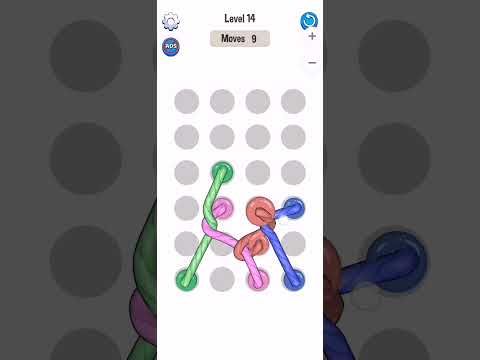 Video guide by TRI GAMING: Tangle Rope: Twisted 3D Level 14 #tangleropetwisted