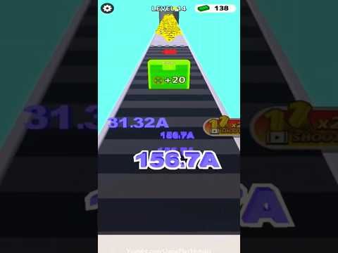 Video guide by Game Play Mobiles: Number Merge Run : Shooting Level 14 #numbermergerun