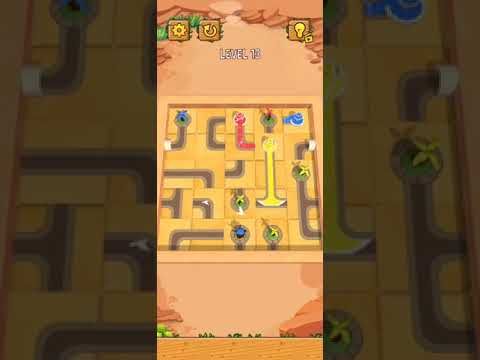 Video guide by HelpingHand: Water Connect Puzzle Level 13 #waterconnectpuzzle