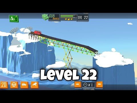 Video guide by Bend Gaming: Build a Bridge! Level 22 #buildabridge