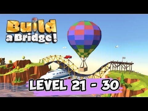 Video guide by Bend Gaming: Build a Bridge! Level 21 #buildabridge