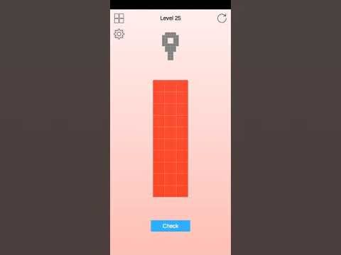 Video guide by Attiq gaming channel: Pixel Match 3D Level 25 #pixelmatch3d
