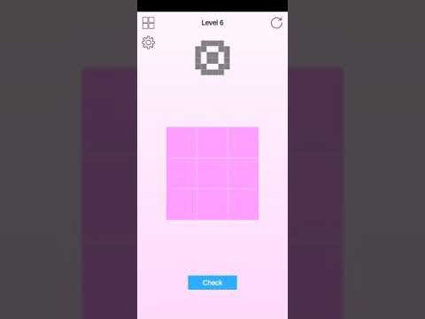 Video guide by Attiq gaming channel: Pixel Match 3D Level 6 #pixelmatch3d