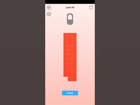 Video guide by Attiq gaming channel: Pixel Match 3D Level 49 #pixelmatch3d