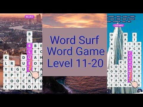 Video guide by Bigundes World: Word Surf Level 1120 #wordsurf