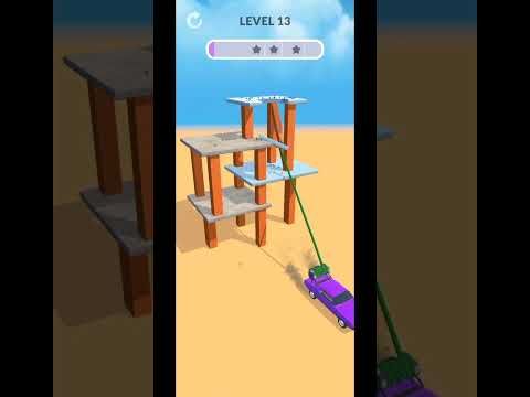 Video guide by Silver Arrow Gaming: Rope and Demolish Level 13 #ropeanddemolish