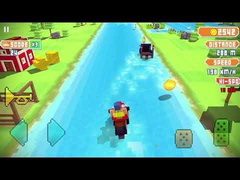 Video guide by ASL Android Games: Blocky Highway Level 37 #blockyhighway