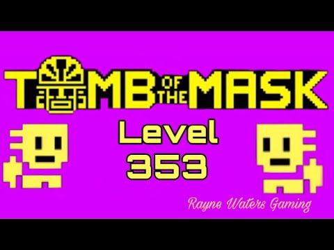Video guide by Rayne Waters Gaming: Tomb of the Mask Level 353 #tombofthe