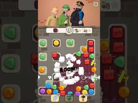 Video guide by Minty Mint Minh: Tintin Match Level 182 #tintinmatch