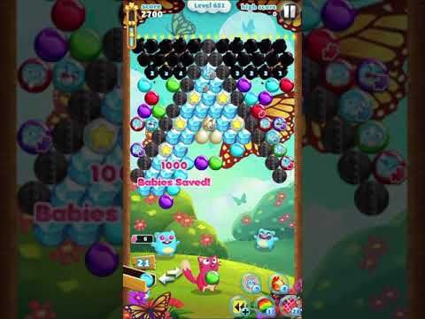 Video guide by IOS Fun Games: Bubble Mania Level 651 #bubblemania