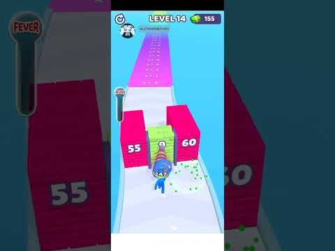 Video guide by All The Gameplays ATG: Layer Man 3D: Run & Collect Level 14 #layerman3d