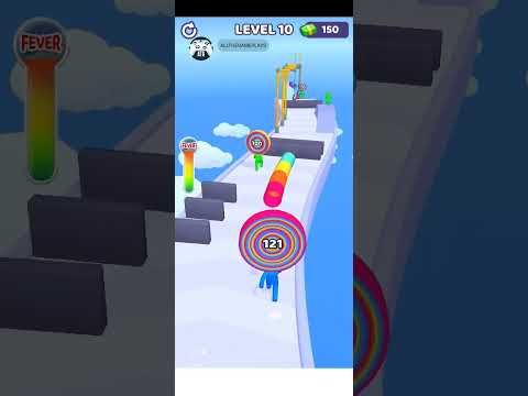 Video guide by All The Gameplays ATG: Layer Man 3D: Run & Collect Level 10 #layerman3d