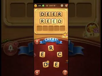 Video guide by Gamer TPVK: Word Connect Puzzle Level 68 #wordconnectpuzzle