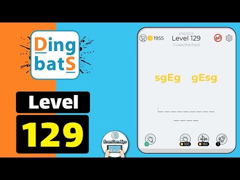 Video guide by BrainGameTips: Dingbats! Level 129 #dingbats