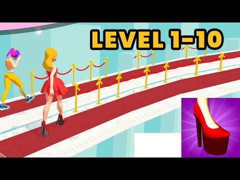 Video guide by Android Gameplay Channel: Shoe Race Level 110 #shoerace