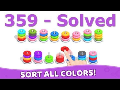 Video guide by Mobile Puzzle Games: Stack Level 359 #stack