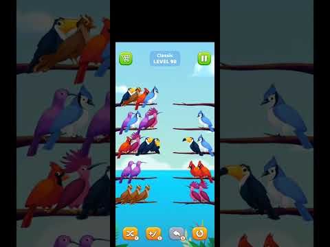Video guide by RADHE - RADHE Gaming 6543: Bird Sort Puzzle Level 98 #birdsortpuzzle