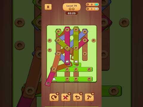 Video guide by TechNClub: Wood Nuts & Bolts Puzzle Level 79 #woodnutsamp