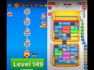 Video guide by Lim Shi San: Seat Away Level 149 #seataway