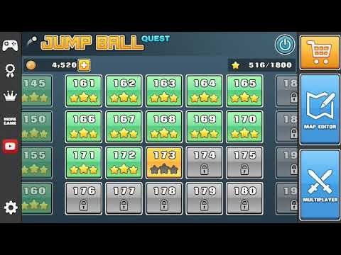 Video guide by Jorge Andrade: Jump Ball Quest Level 173 #jumpballquest