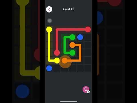 Video guide by Pimachu Rhymes and Gaming: Color Connect Level 22 #colorconnect