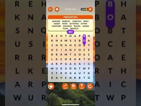 Video guide by Sith Gaming: Wordscapes Search Level 566 #wordscapessearch