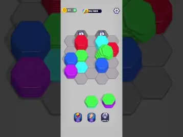 Video guide by Craft Gamer: Hexa Sort Part 8 - Level 5 #hexasort