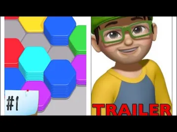 Video guide by ZDOX: Hexa Sort Level 25 #hexasort