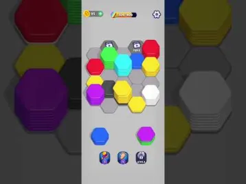 Video guide by Craft Gamer: Hexa Sort Part 9 - Level 5 #hexasort