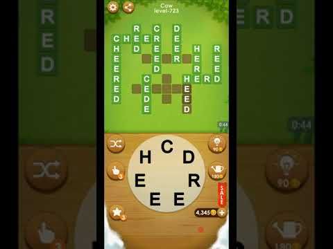 Video guide by ETPC EPIC TIME PASS CHANNEL: Word Farm Cross Level 723 #wordfarmcross