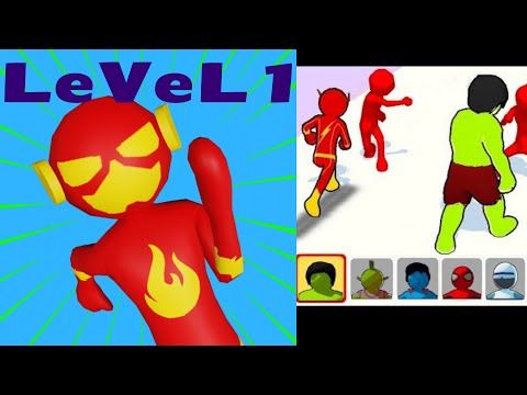 Video guide by Game Over Geek (GOG): Superhero Race! Level 1 #superherorace