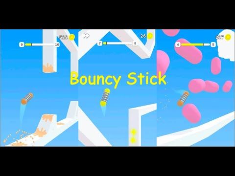 Video guide by OK GradTech: Bouncy Stick Level 1 #bouncystick
