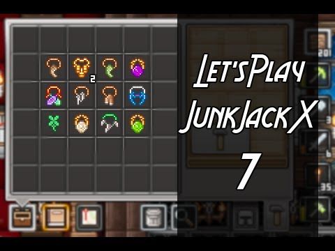 Video guide by LunchBoxEmporium: Junk Jack X Level 7 #junkjackx