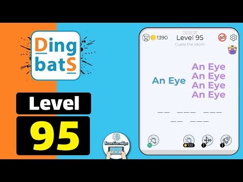 Video guide by BrainGameTips: Dingbats! Level 95 #dingbats