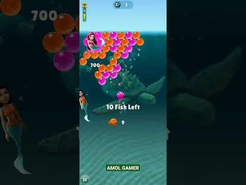Video guide by AMOL GAMER: Bubble Fins Level 2 #bubblefins