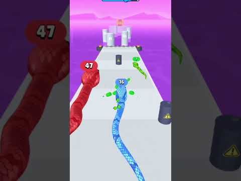 Video guide by NDroid_GamePlayTV: Snake Run Race・3D Running Game Level 6 #snakerunrace3d