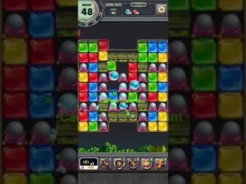 Video guide by Calculus Physics Chem Accounting Tam Mai Thanh Cao: Jewel Blast : Temple Level 1437 #jewelblast