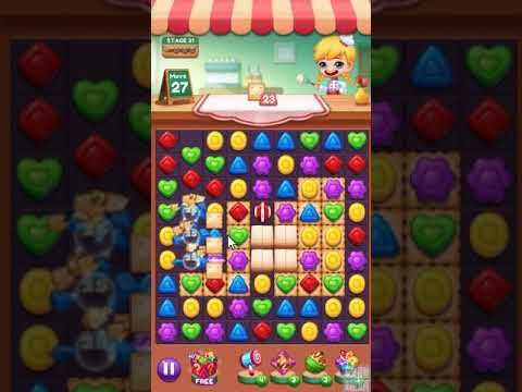 Video guide by 軟體罐頭: Sweet candy pop Level 21 #sweetcandypop