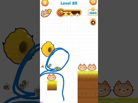 Video guide by HXG CHANNEL: Save the cat Level 85 #savethecat