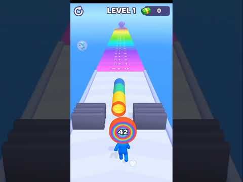 Video guide by Robot Gaming : Layer Man 3D: Run & Collect Level 1 #layerman3d