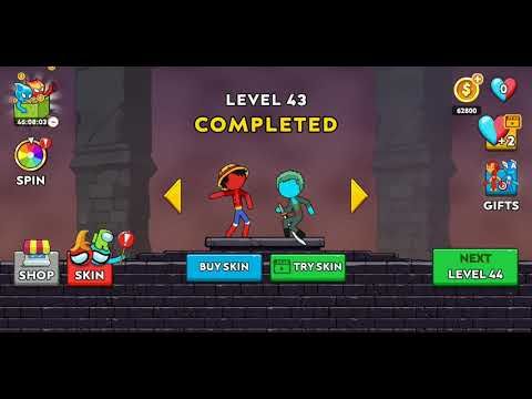 Video guide by Alifiyah Younus: Stickman Red And Blue Level 41 #stickmanredand