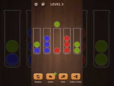 Video guide by Marcela Martinez: Ball Sort Puzzle Level 3 #ballsortpuzzle