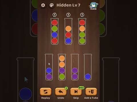 Video guide by Marcela Martinez: Ball Sort Puzzle Level 7 #ballsortpuzzle