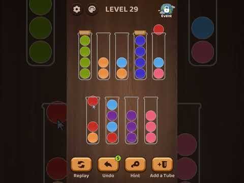 Video guide by Marcela Martinez: Ball Sort Puzzle Level 29 #ballsortpuzzle