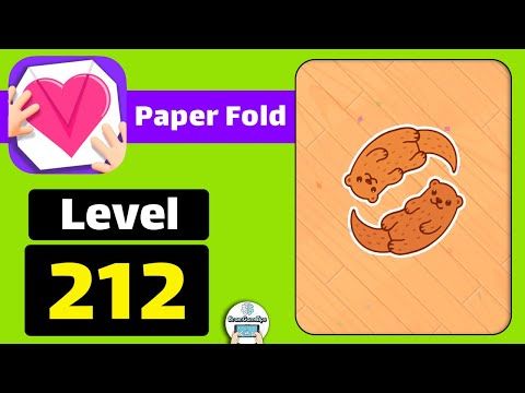 Video guide by BrainGameTips: Fold Level 212 #fold